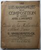 Les Lois harmoniques de la composition en accord avec l'instinct. Étude de la Mélancolie d'Albert Dürer.. Umbdenstock, Gustave