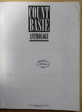 Count Basie : Anthology. Basie, Count