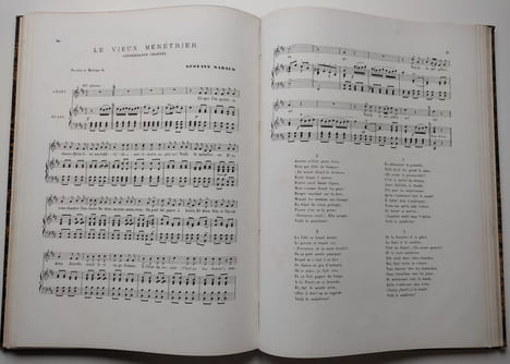 Chansons choisies de Gustave Nadaud illustrées par ses amis (2 tomes) puis Chansons légères illustrées par ses amis et Dernières chansons Gustave ...
