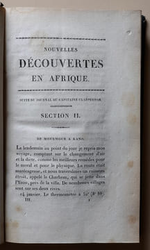 Voyages et découvertes dans le Nord et dans les parties centrales de l'Afrique, au travers du grand désert, jusqu'au 10e degré de latitude nord, et ...