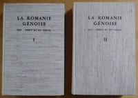 La Romanie Genoise, XIIe-début du XVe siècle. (2 volumes)
