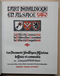 L’art héraldique en Alsace