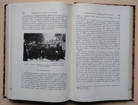 La côte atlantique de la Loire à la Gironde – Tome II : L’Homme et la Mer. Étude de Géographie humaine.. Papy, Louis
