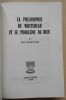 La philosophie de Withehead et le problème de Dieu. Parmentier, Alix