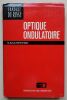 Optique ondulatoire. Kalitéevski, N