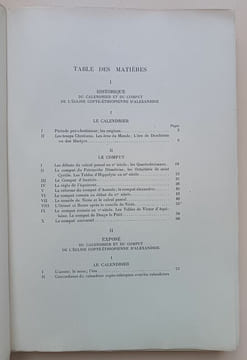 La chronologie des temps chrétiens de l’Egypte et de l’Ethiopie. Chaine, M.