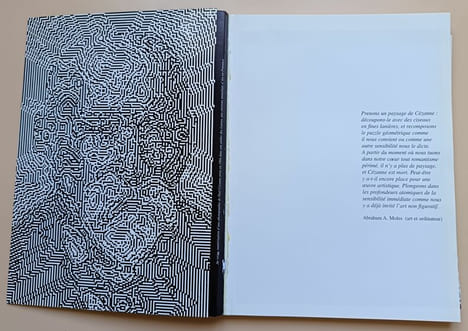 Yvaral : Propositions pour un art numérique. Moles, Abraham A.