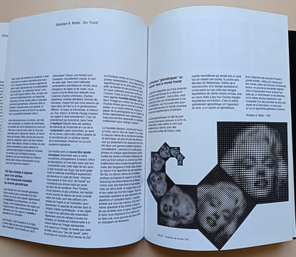 Yvaral : Propositions pour un art numérique. Moles, Abraham A.
