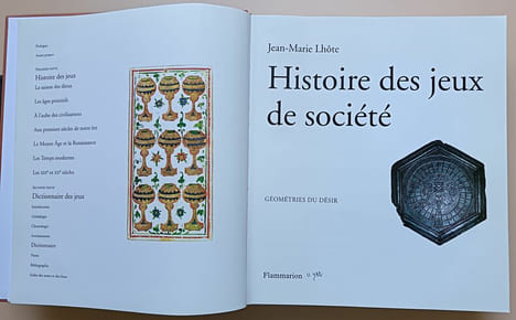 Histoire des jeux de société – Géométries du désir. Lhôte, Jean-Marie
