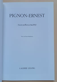 Pignon-Ernest : Soweto – Warwick – 2002