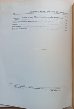 L’émirat d’Aydin Byzance et l’Occident. Recherches sur « La geste d’Umur Pacha ».. Lemerle, Paul