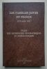 Les familles juives en France | XVIe siècle – 1815 | Guide des recherches biographiques et généalogiques. Bernard, Gildas