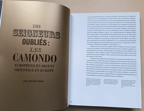 La splendeur des Camondo, de Constantinople à Paris (1806-1945). Collectif