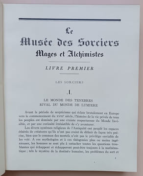Le Musée des sorciers - Mages et alchimistes.. Grillot de Givry, Émile-Jules