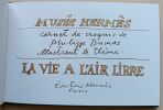 La vie &agrave; l’air libre – Carnet de croquis. Dumas, Philippe