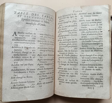Élégie Pour Ovide - Les Métamorphoses d'Ovide - Le Jugement De Paris - XV Discours Sur Les Métamorphoses d'Ovide.. Ovide / Renouard, Nicolas ...