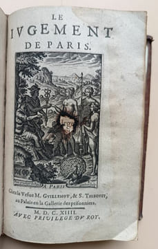 Élégie Pour Ovide - Les Métamorphoses d'Ovide - Le Jugement De Paris - XV Discours Sur Les Métamorphoses d'Ovide.. Ovide / Renouard, Nicolas ...