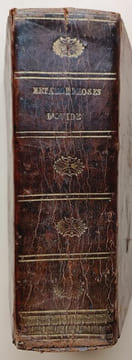 Élégie Pour Ovide - Les Métamorphoses d'Ovide - Le Jugement De Paris - XV Discours Sur Les Métamorphoses d'Ovide.. Ovide / Renouard, Nicolas ...