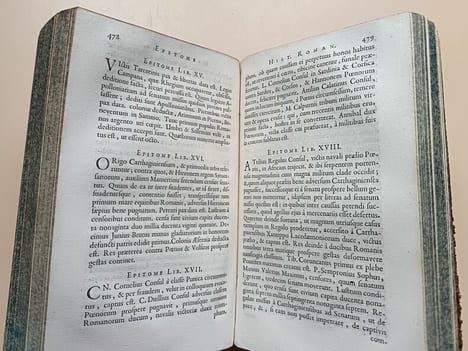 L. A. Florus cum notis integris C. L. Salmasii et selectissimis variorum accurante S. M. D. C. additus etiam L. Ampelius ex Bibliotheca Cl. Salmasii.. ...