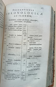 L. A. Florus cum notis integris C. L. Salmasii et selectissimis variorum accurante S. M. D. C. additus etiam L. Ampelius ex Bibliotheca Cl. Salmasii.. ...