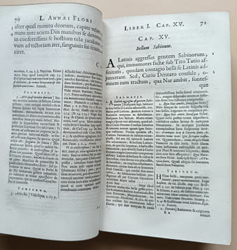 L. A. Florus cum notis integris C. L. Salmasii et selectissimis variorum accurante S. M. D. C. additus etiam L. Ampelius ex Bibliotheca Cl. Salmasii.. ...
