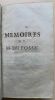 Memoires pour servir à l'histoire de Port-Royal.. Du Fossé, Pierre Thomas