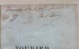 Charles Fourier : sa vie et sa théorie. (5ème édition). Pellarin, Charles