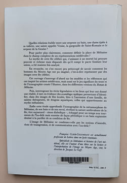 La fée Mélusine au Moyen Âge : Images, Mythes et Symboles. Clier-Colombani, Françoise