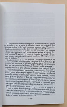 La fée Mélusine au Moyen Âge : Images, Mythes et Symboles. Clier-Colombani, Françoise