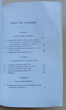 La Croatie militaire (1809-1813) : Les régiments croates à la Grande Armée.. Boppe, Paul Louis Hippolyte (Commandant)