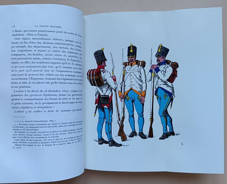 La Croatie militaire (1809-1813) : Les régiments croates à la Grande Armée.. Boppe, Paul Louis Hippolyte (Commandant)