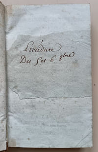 Procédure criminelle, instruite au Chatelet de Paris, sur la Dénonciation des faits arrivés à Versailles dans la journée du 6 Octobre 1789 [3 parties]