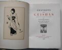 Chansons des geishas.. Steinilber-Oberlin - Hidetaké-Iwamura - (traduction)