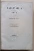 Schiller, Friedrich. Wallenstein