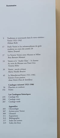 Venini : Catalogue raisonné 1921-1986