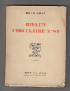 Billet circulaire n° 89.