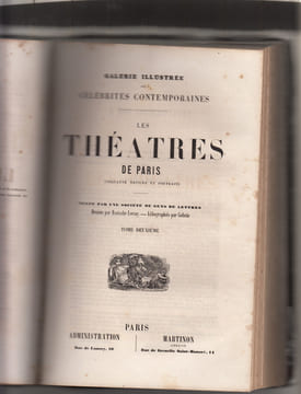 Galerie illustrée des célébrités contemporaines.Texte par une société de gens de lettres, dessins par Eustache Lorsay, lithographies par Collette :- ...
