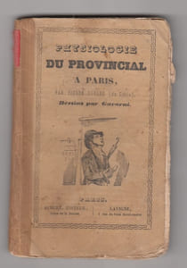 Physiologie du Provincial à Paris .