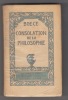 Consolation de la philosophie.Trad. du latin par Léon Colesse. Illustrations de H. Chapront. BOECE