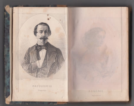 Portraits historiques au dix-neuvieme siecle : Napoleon III,ALEXANDRE II,Le General CAVAIGNAC,La duchesse d'Orléans, le marquis DELCARRETTO ...