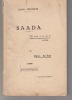 SAADA, poesies. Cruciani, Joseph