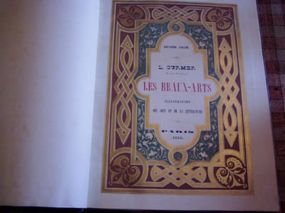 Les Beaux-Arts. Illustration des arts et de la littérature: 1843-1844: premier,deuxieme volume;