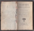 CAUSES AMUSANTES ET CONNUES. Olivier De Gennes Groseley Lalaure Manneroy et al