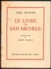 Le livre de San Michele.. MUNTHE (Axel)