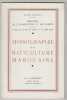 Monographie de la riziculture marocaine. Ringuelet, Roger