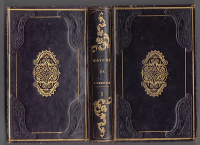 HISTOIRE DE L'AMERIQUE traduction de J.B.Suard et Morellet-avec des notes de M.DE HUMBOLDT, BULLOCH , WARDEN ; CLAVIGERO ,JEFFERSON receuillies par M.de la Roquette-
