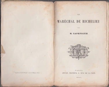 Le Marechal de Richelieu 