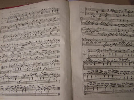 Feuilles de Terpsichore, ou Journal composé d'ouvertures, d'airs arrangés et d'airs avec accompagnement pour le clavecin. année 2, du no. 1 a 52 - ...