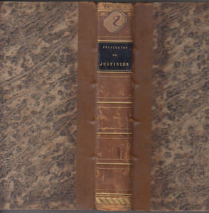 INSTITUTES DE JUSTINIEN NOUVELLEMENT EXPLIQUÉES, 3ème éd. avec le texte (latin) en regard,