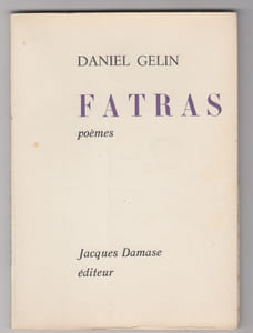 Fatras. Poemes.